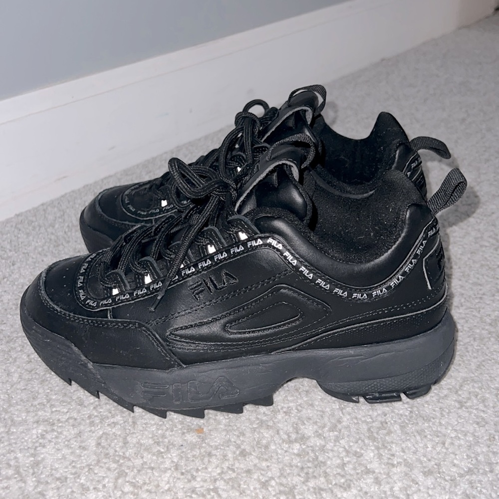 Black Fila Sneakers